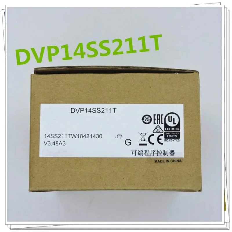 Original Full New SS2 series PLC programmable controller DVP14SS211T Transistor ouput 24VDC 8DI 6DO in box