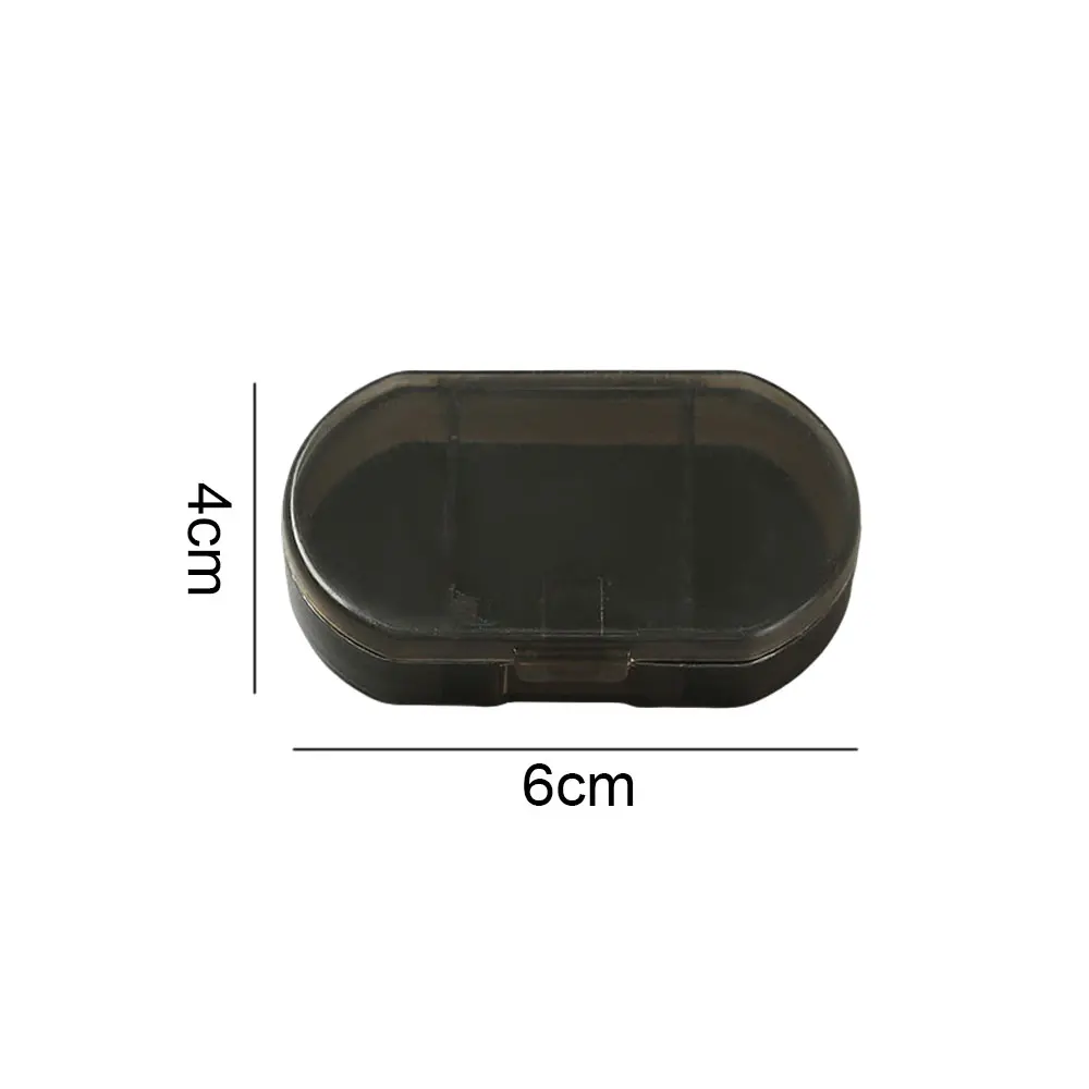 Pill Box Mini Pill Case 2/3 Grids Tablet Pill Organizer Case Dispenser Travel Tablet Holder Container Medicine Drug Storage Box