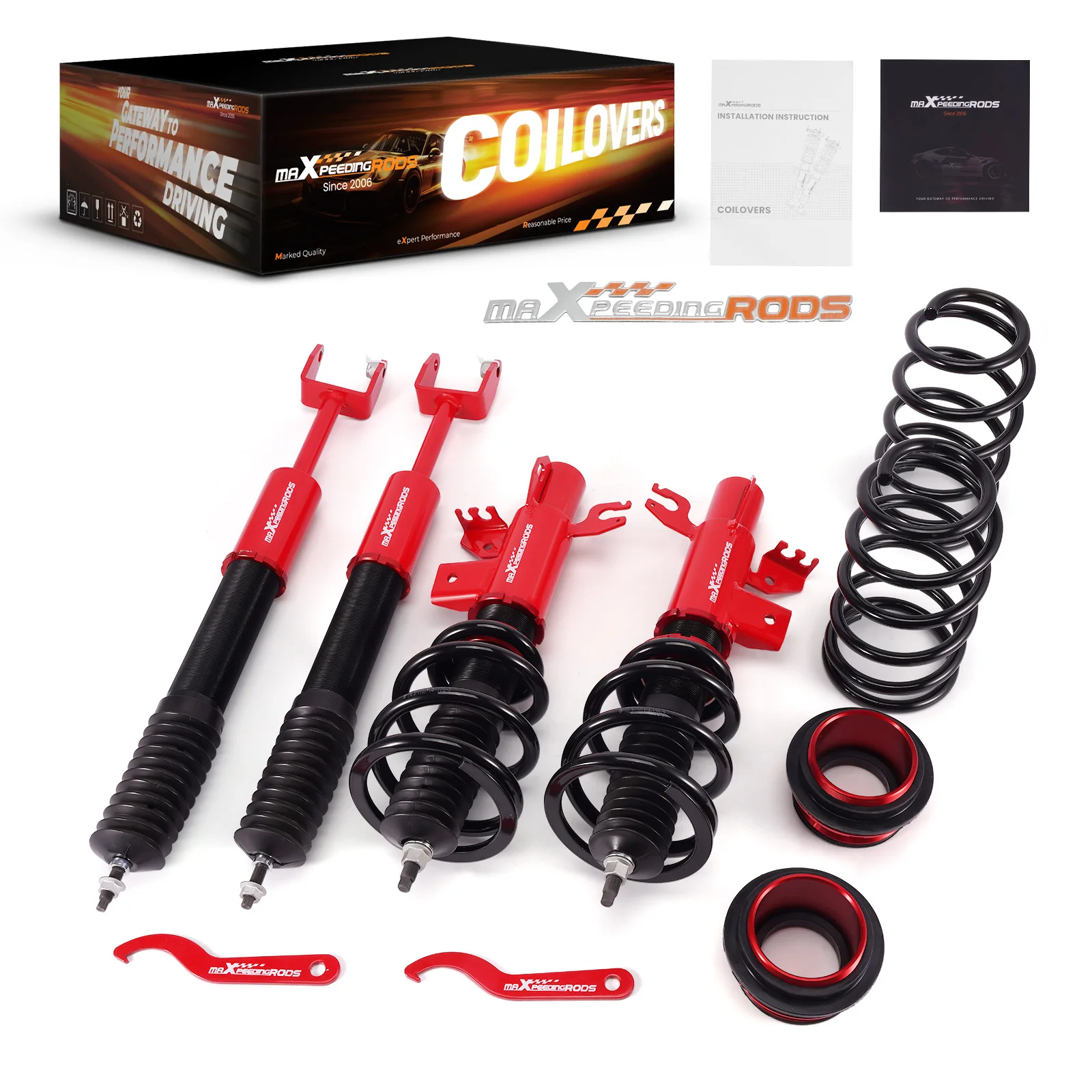 

Racing Coilovers Shocks Absorber for Dodge Dart 2013+ Adjustable Height