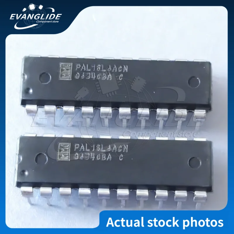2 PCS/LOT 100%Original & New PAL16L8ACN Ot Pld, 25NS, Ttl, PDIP20 In Stock Wholesale Discount