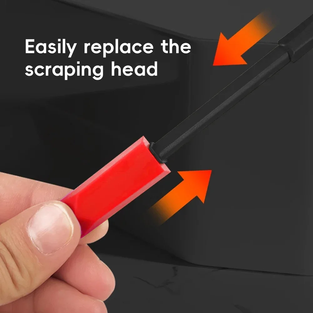 Car Glass Glue Angle Scraper Caulk Tool Multi-angle Sealant Spreader Tile Joint Repair Tool Applicator Set Plastic Caulking Tool