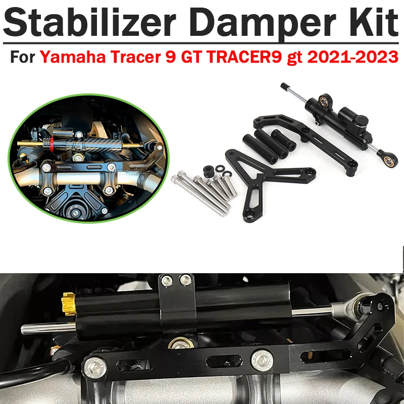 

Стабилизатор рулевого управления мотоцикла, безопасный комплект кронштейнов руля для Yamaha Tracer 9 GT Tracer9 TRACER 9 2021 2022 2023