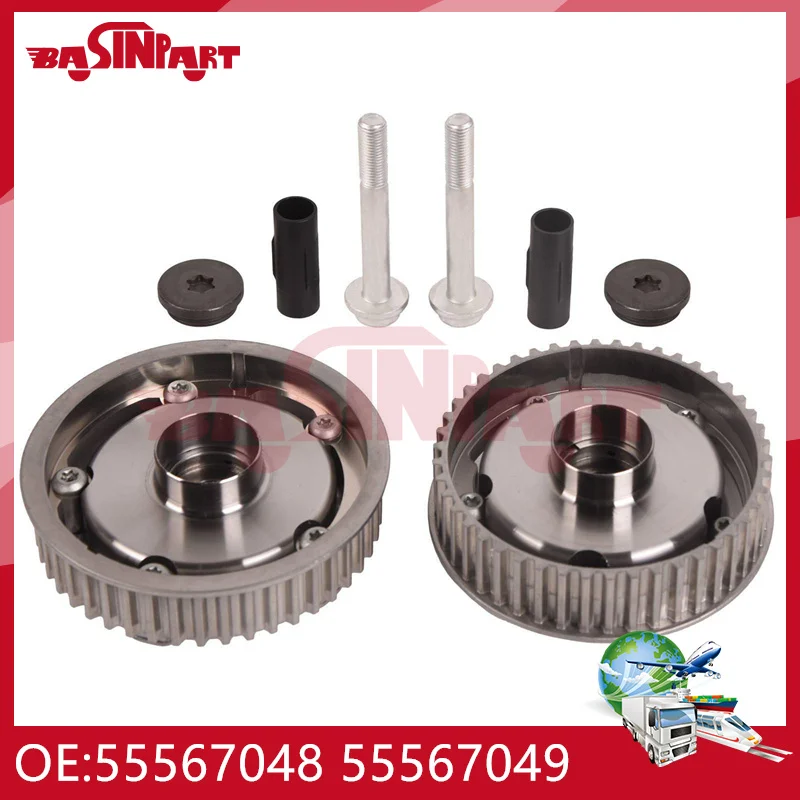 55567048 55567049 55568386 Intake & Exhaust Timing Camshaft Cam Gear For Chevy Cruze 1.8L Opel Vauxhall Astra Zafira