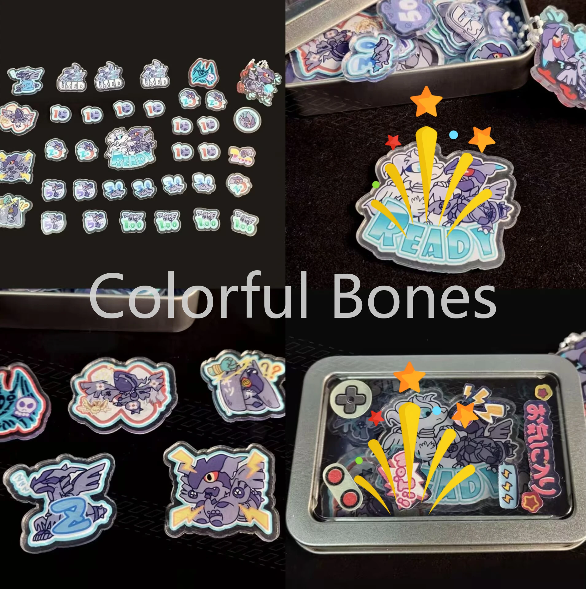

Zekrom PTCG Pokemon Anime Character Match Scoring Damage Counter Damage Indicator Used Board Vstar Borad Role-playing Game Toy