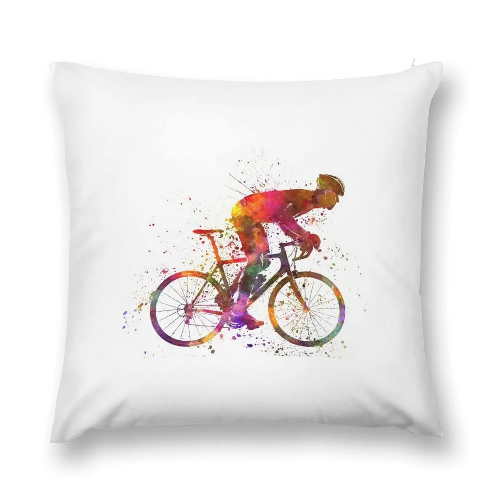 cyclist road bicycle Throw Pillow anime girl Embroidered Cushion Cover Cushion Cover pillow