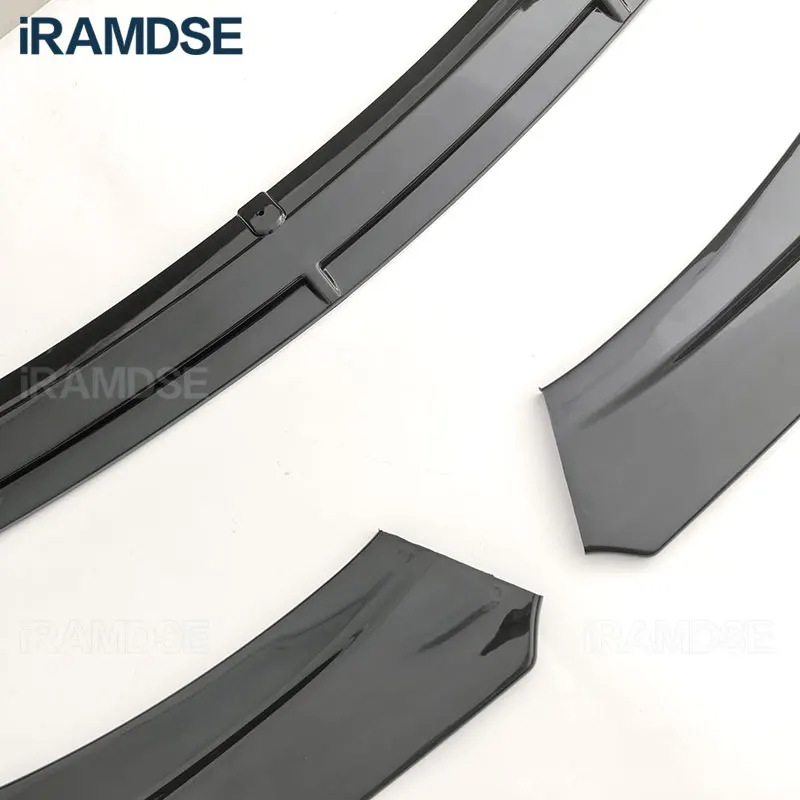 Front Splitter for Mercedes Benz GLB X247 180 200 220 GLB35 AMG Bumper Spoiler Car Body Kit Glossy Black Skirts Accessories