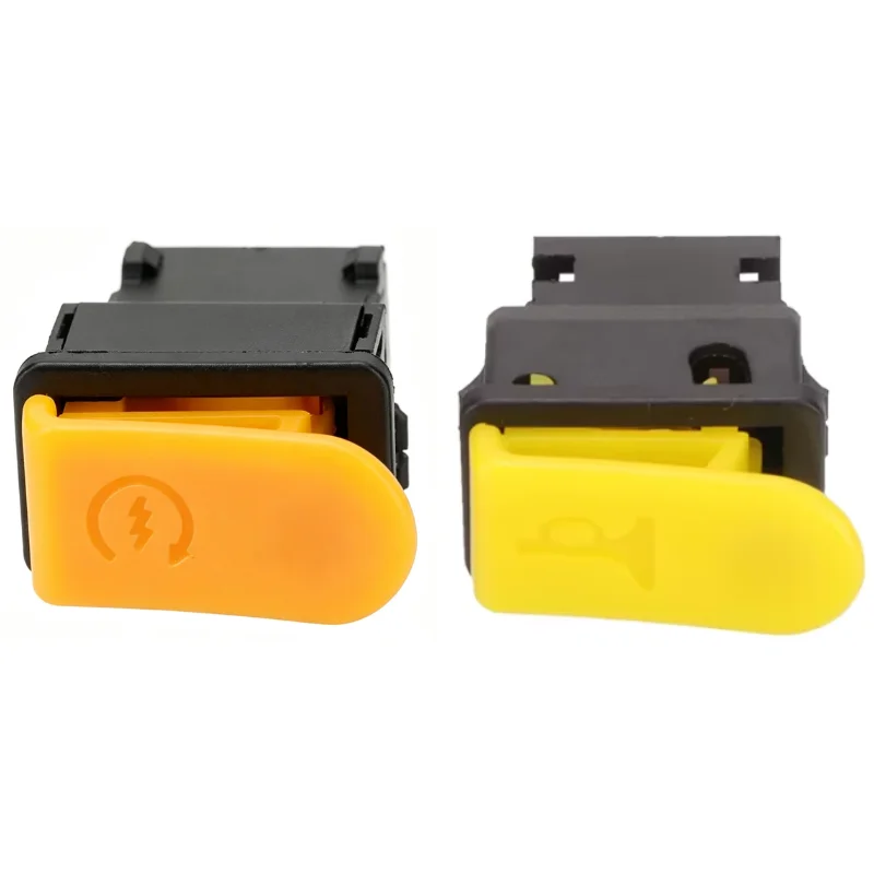 Interrupteur de démarrage 2 broches pour moto et véhicule électrique, compatible avec les modèles GY6 50 80 139QMB