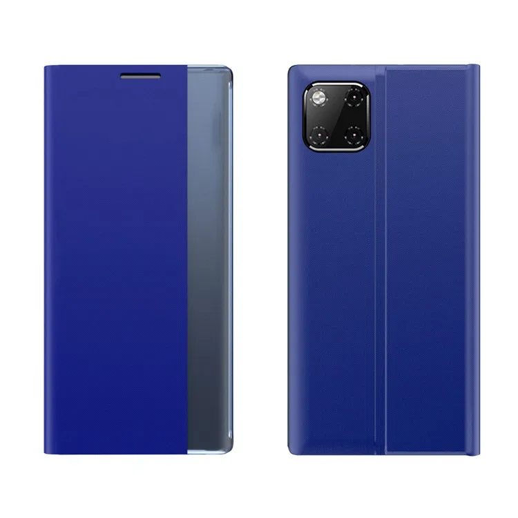 

For iView Window Phone 12 / 12 PU Leather Flip Stand Case View Window Phone Protector - Blue