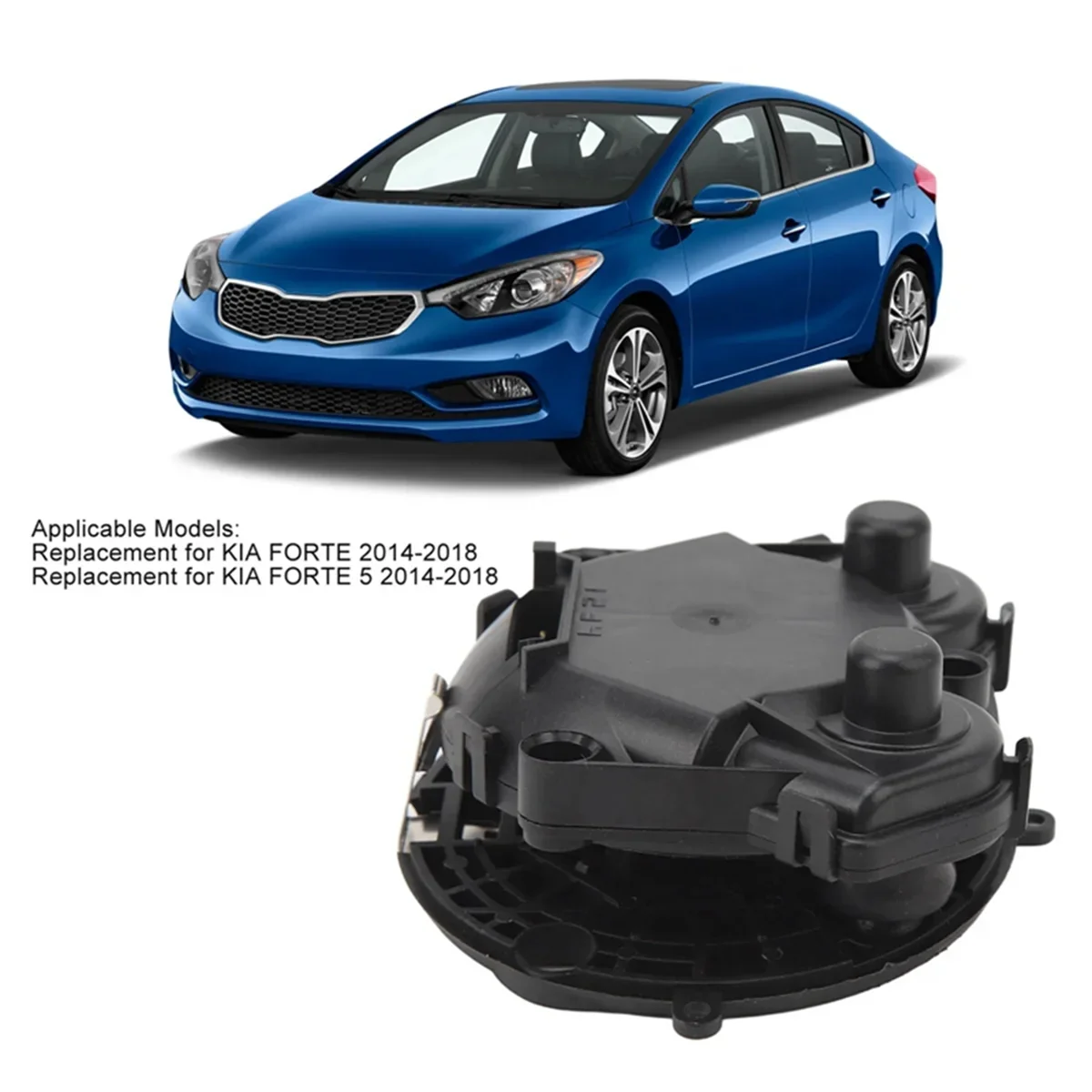 Left Outside Mirror Actuator Motor for Kia Forte Forte5 2014-2018 Exterior Side Mirror Actuator 87612-A7000 87612A7000 jasmine