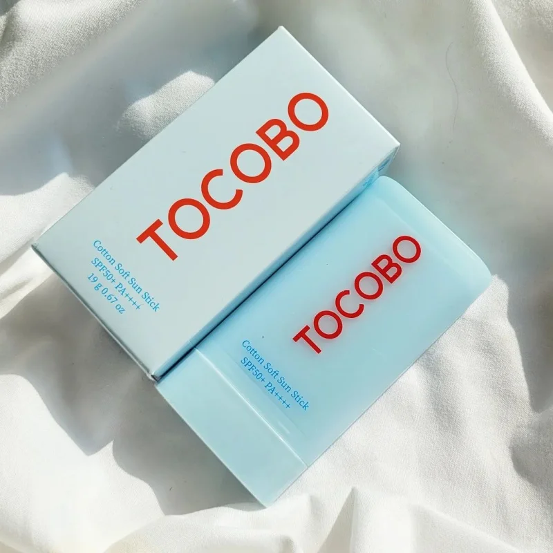 Protetor solar em bastão sólido da marca TOCOBO, FPS 50+, essência refrescante à base de água, proteção hidratante 50 vezes superior, máscara labial, creme para os olhos.