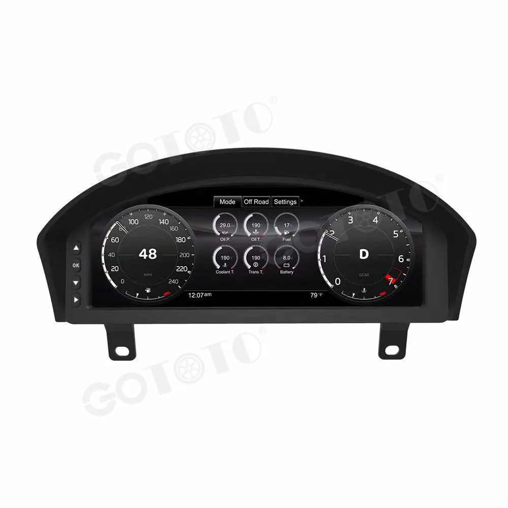 LCD Instrument Cluster For Land Rover Defender 2012‑2016 Digital Cluster Virtual Cockpit Meter Screen Stereo Dashboard