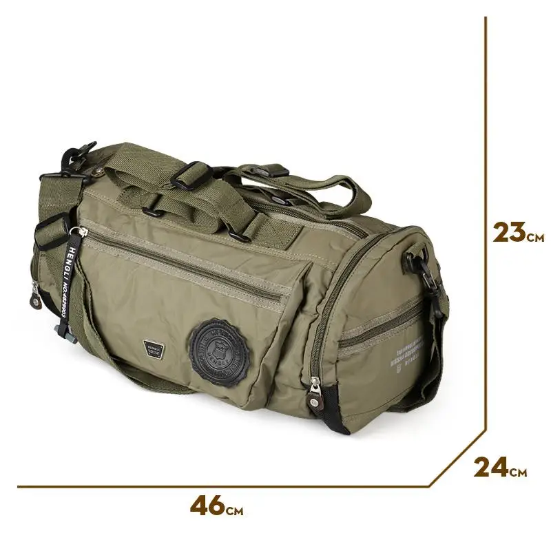 

RUIL Multifunctional Loose Large Capaci Casual Travel Bag ex Handbag Ox Cloth Zipper Closure Spring Season ular