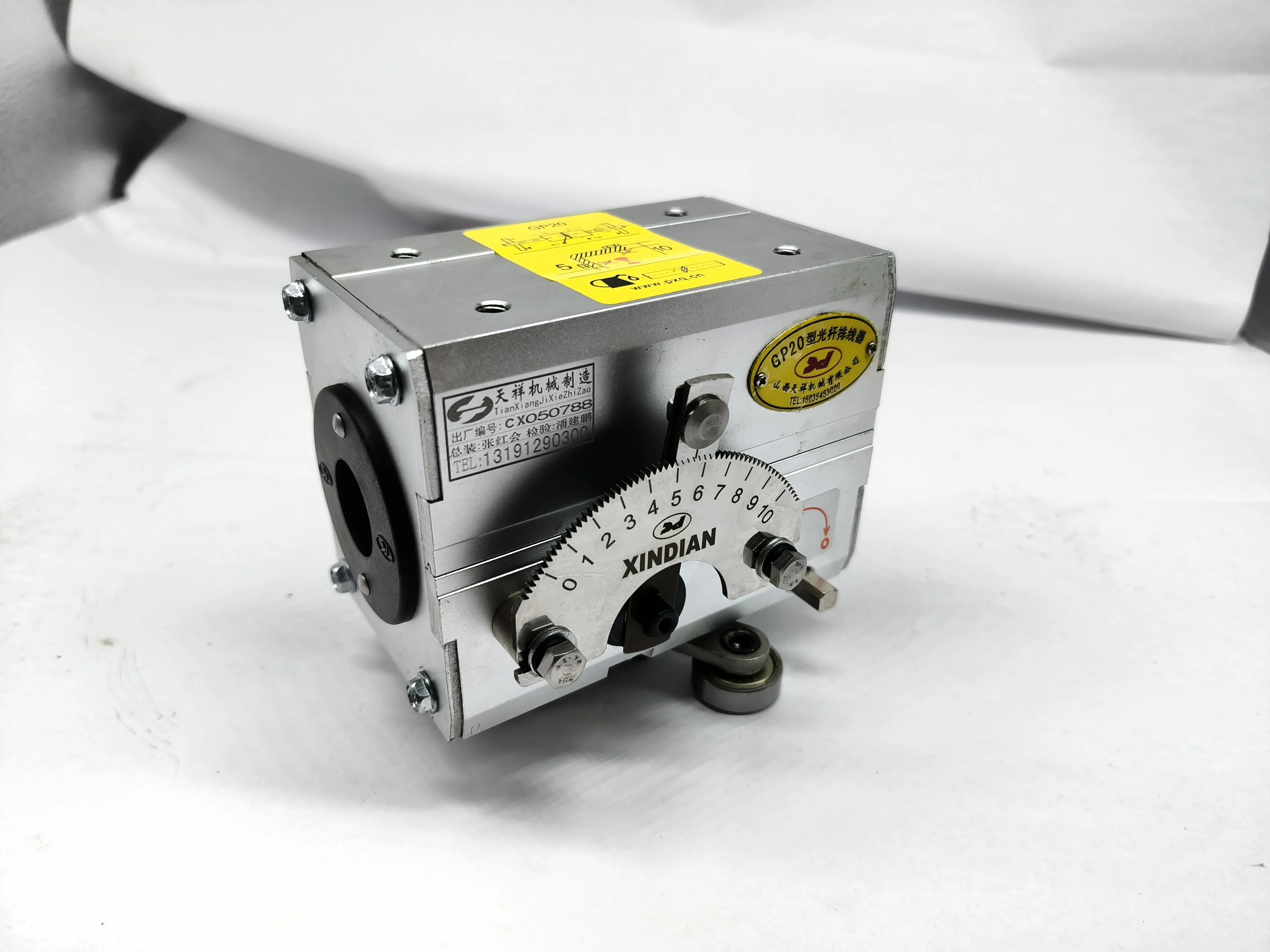 XINDIAN GP20 Wire Guide Roller Leader Manufacturers Linear traverse Unit High Speed Work Rolling Ring Drive