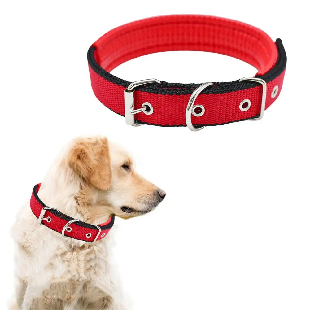 Premium Pet Collar Adjustable Pet Collar Durable Nylon Pet Collar with Adjustable Strap Traction for Long-lasting for Supplies