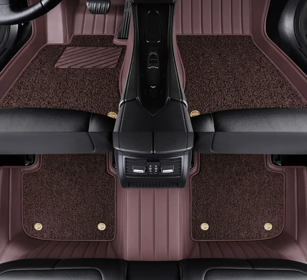 

Custom special car floor mats for Mercedes Benz AMG C 43 Saloon W206 2026-2022 waterproof double layers carpets for C43 2025