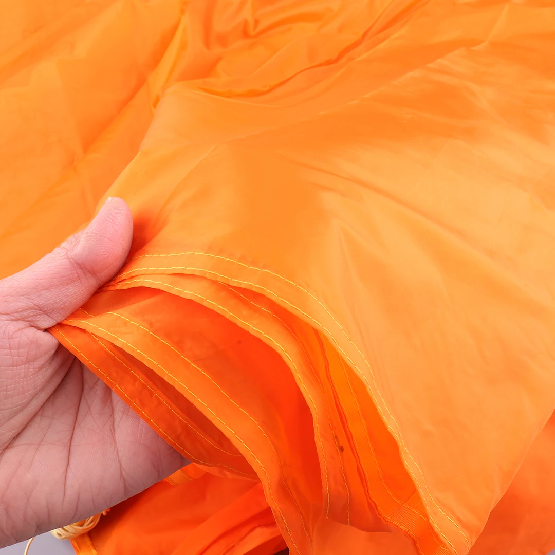 FPV 드론 UAV 모델 항공기용 나일론 낙하산 배출 우산 - 랜야드 포함 야외 착륙 보호 4-15kg급