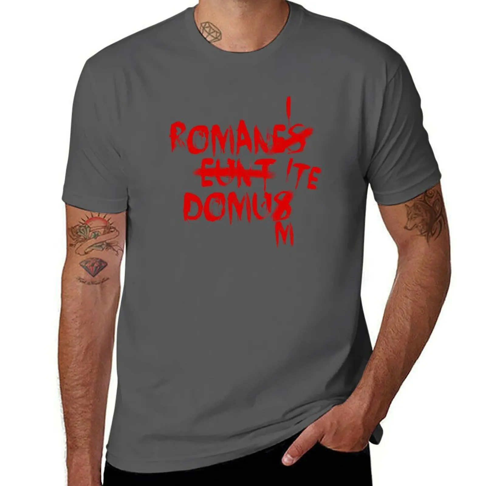 Romanes Eunt Domus Romans Go Home Corrected T-Shirt t shirts for man slim fit anime tshirt man t shirt luxury T-Shirt