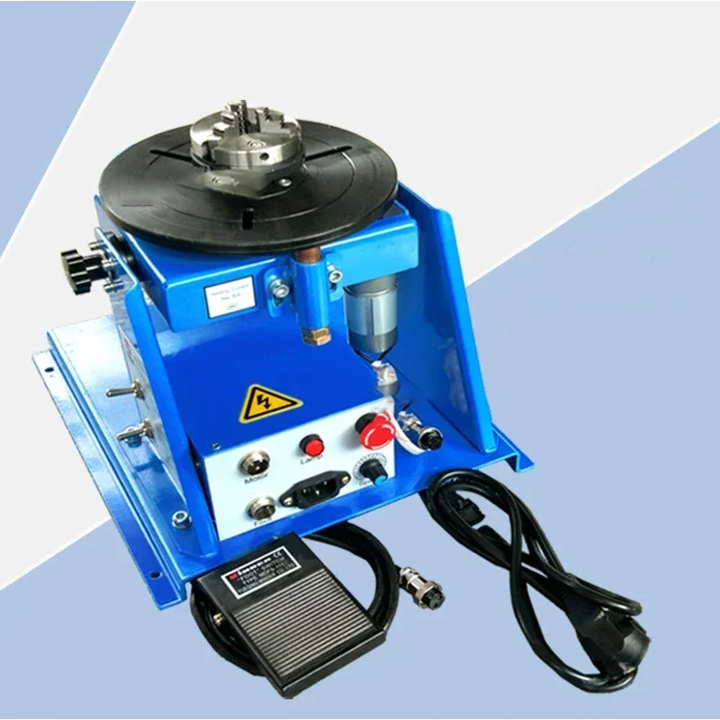 110V/220V 10kg Positioner Small Turntable Welding Positioner Argon Arc Automatic Positioner Welding  65 Chuck Tools