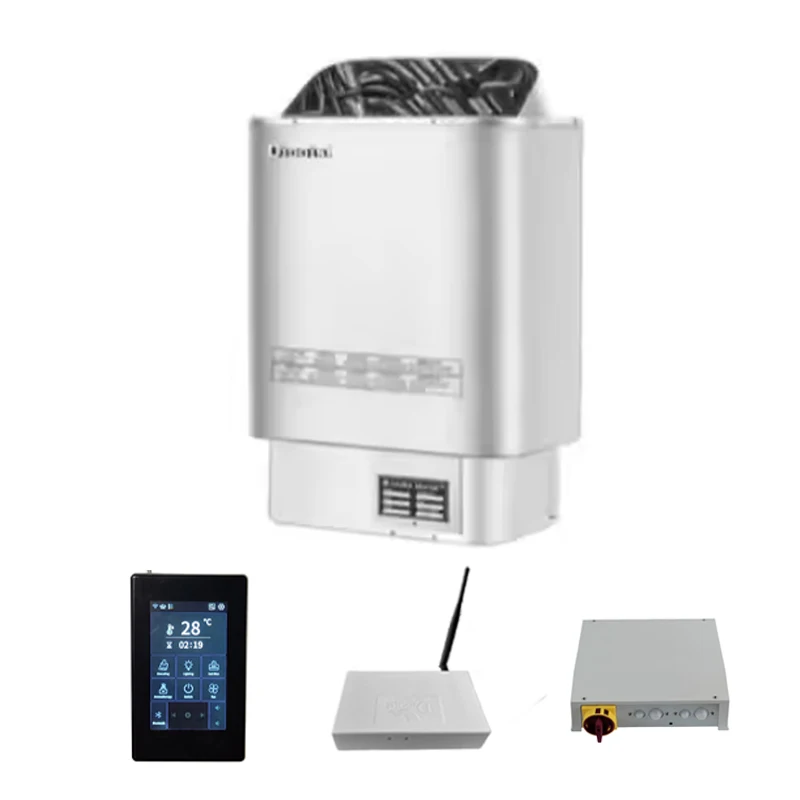 App WiFi  Bluetooth Controlled 8KW Steam Sauna Room Portable Dry Sauna Heater Smart Sauna Stove
