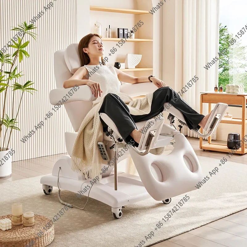 N65 Private Examination Bed Rinse Beauty Salon Electric Lifting Medical Body Micro-finishing Activity Wheel Tattoo Bed
