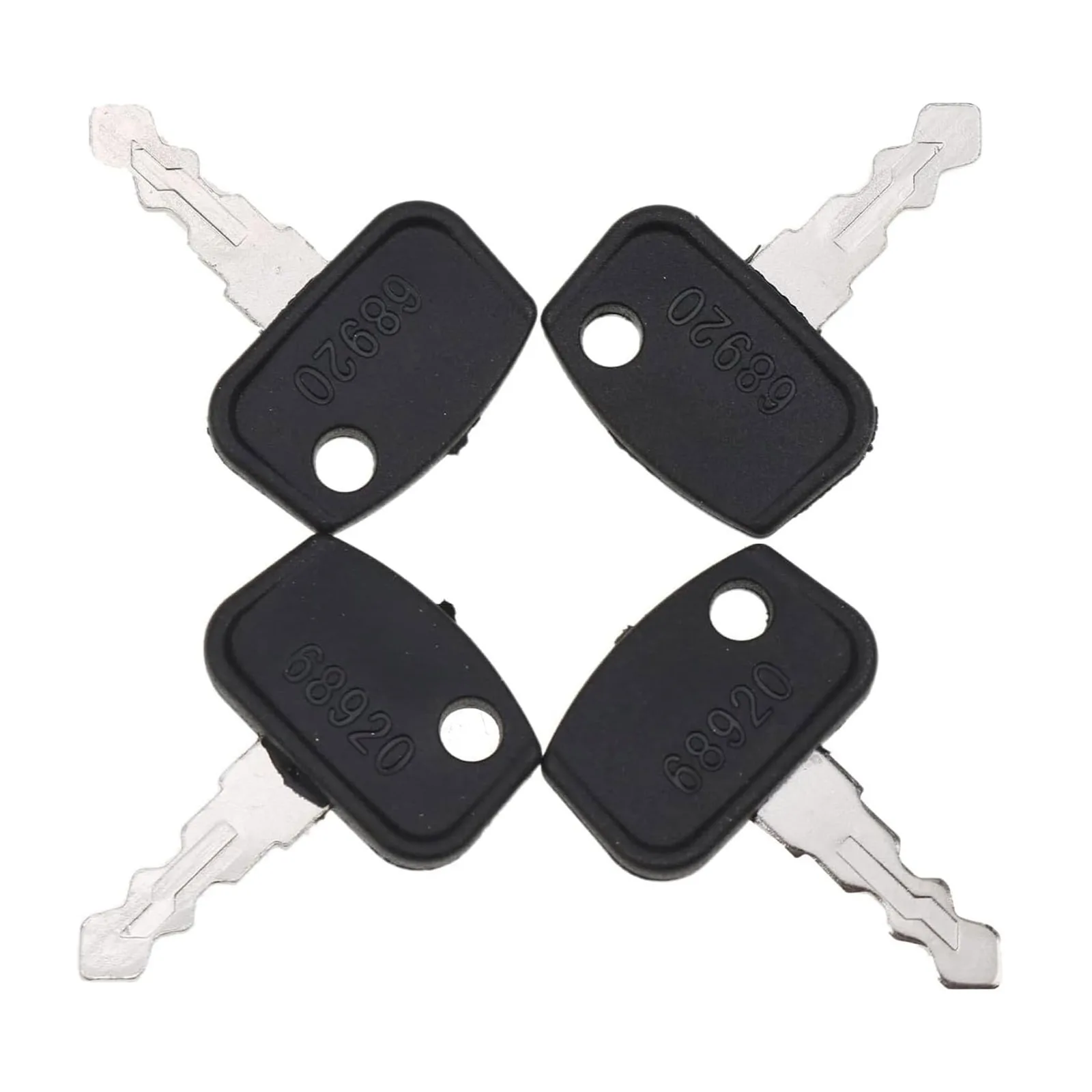 4PCS Ignition Keys PL501-68920 68920 For Kubota B26 BX25 BX1860 BX2350 BX2360 BX2370 BX2660 BX2670