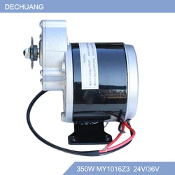 24V 36V 350W MY1016Z3 Gear Motor Brush Motor Electric DC Gear Brushed Motor Geared Motor