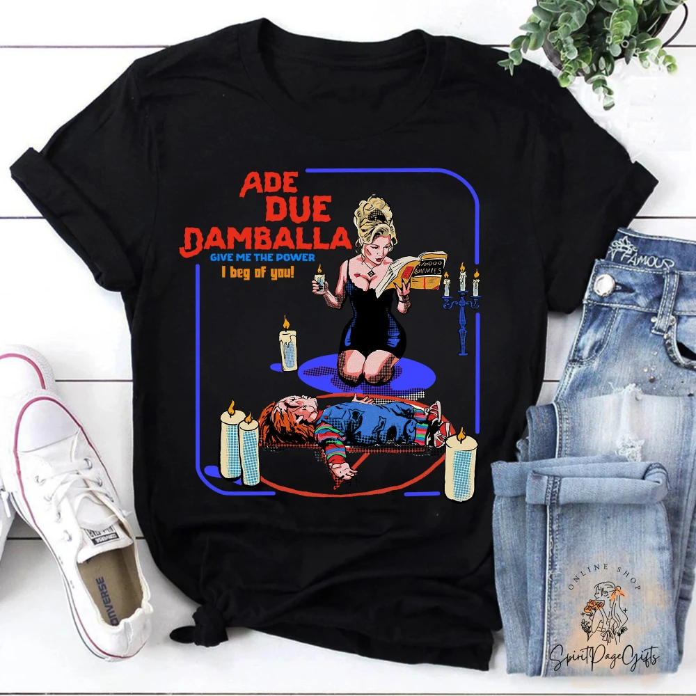 Ade Due Damballa Bride of Chucky T-Shirt Chucky Shirt Bride of Chucky Shirt Horror Movie Character Shirt Halloween Shirt