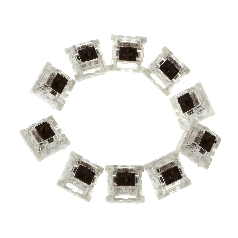 10 Pieces Blue Switches for Cherry MX Clone Gateron MX Switches Tester Dropship