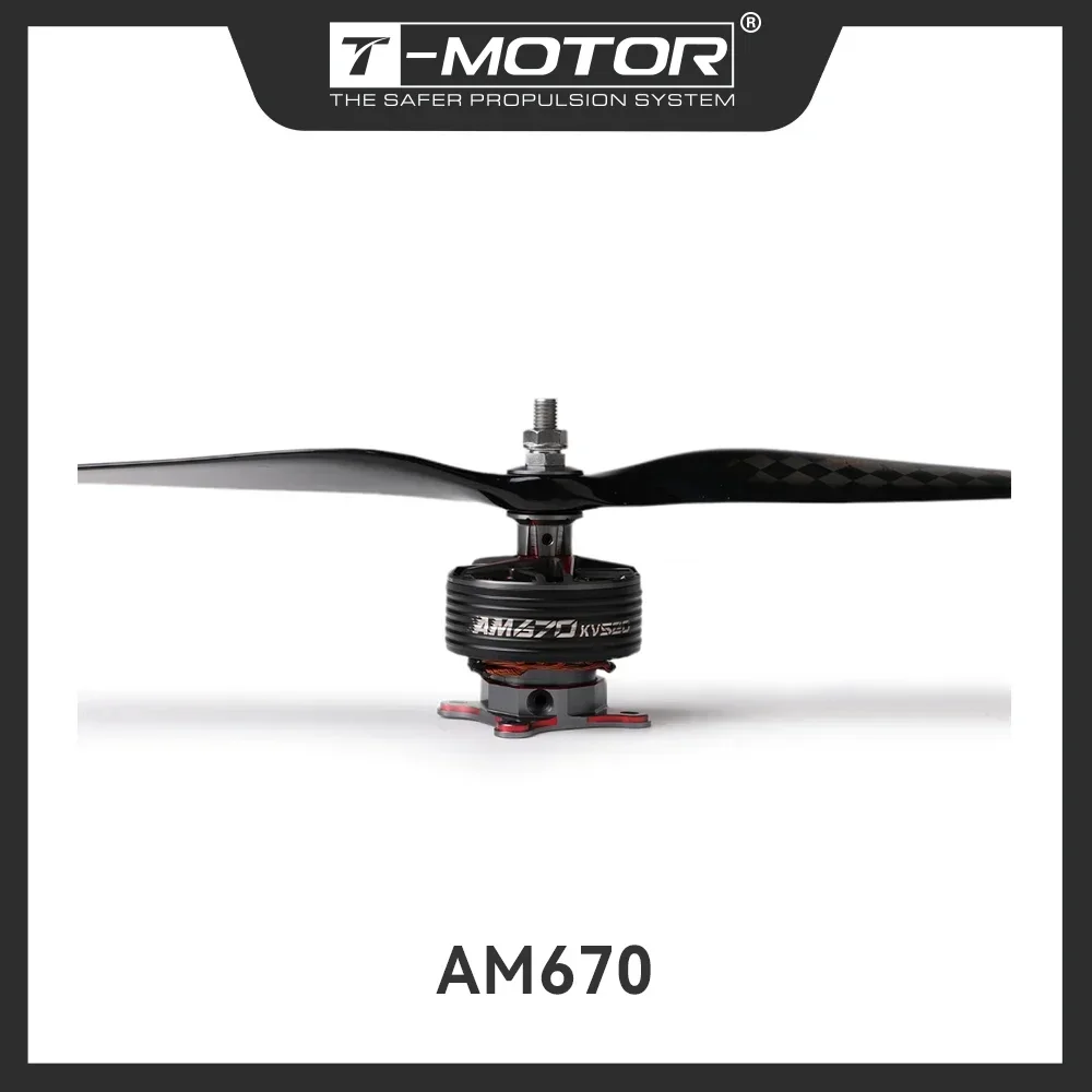 

T-MOTOR AM670 3D Combo (AM670 Brushless Motor+AM116A ESC+FS18*8 Prop) for 67''-70'' Plane RC Drone load-free 3D Flight