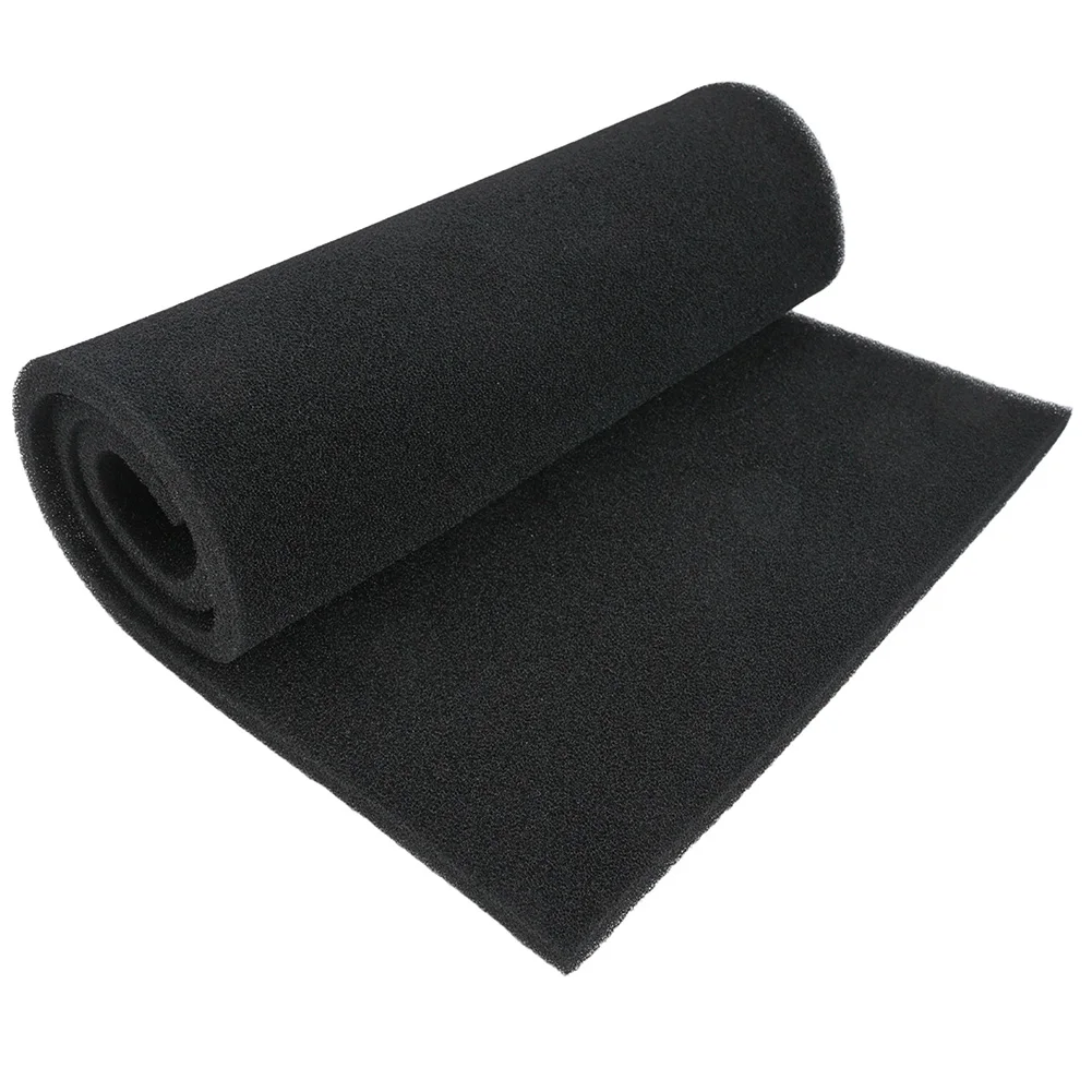 1mx40cm Air Conditioner Filter Replacement Activated Carbon Filter Sponge Sheet For Air Purifiers Range Hood Filters Vent Filter