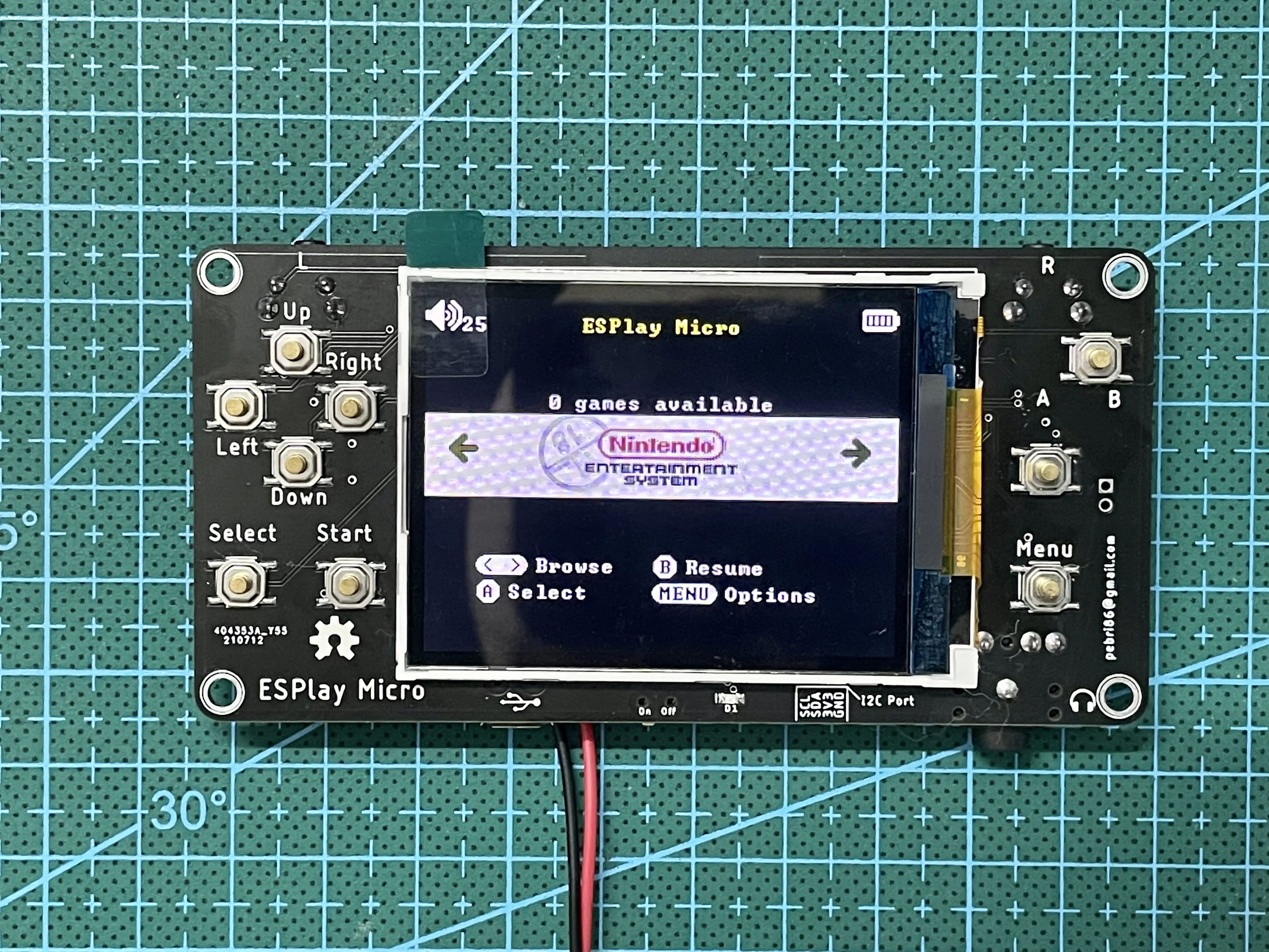 Imagem -05 - Esplay Micro Original Cópia Gbc Nes Console Faça Você Mesmo Esp32 Lvgl Aprendizagem