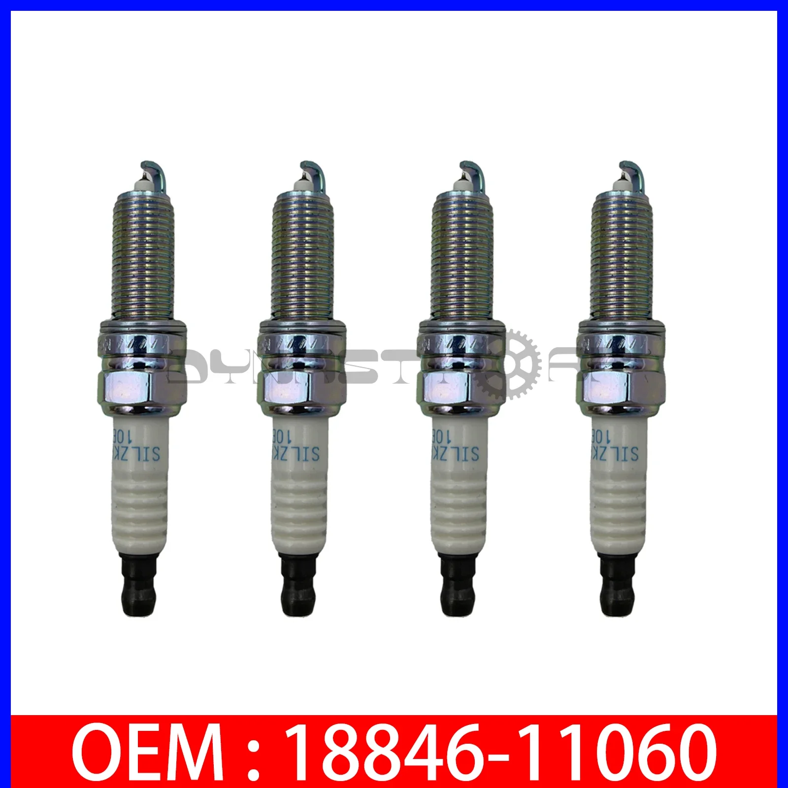 4Pcs 18846-11060 Iridium Spark Plug For Hyundai Tucson Elantra GT for KIA FORTE CADENZA SORENTO SOUL 1884611060