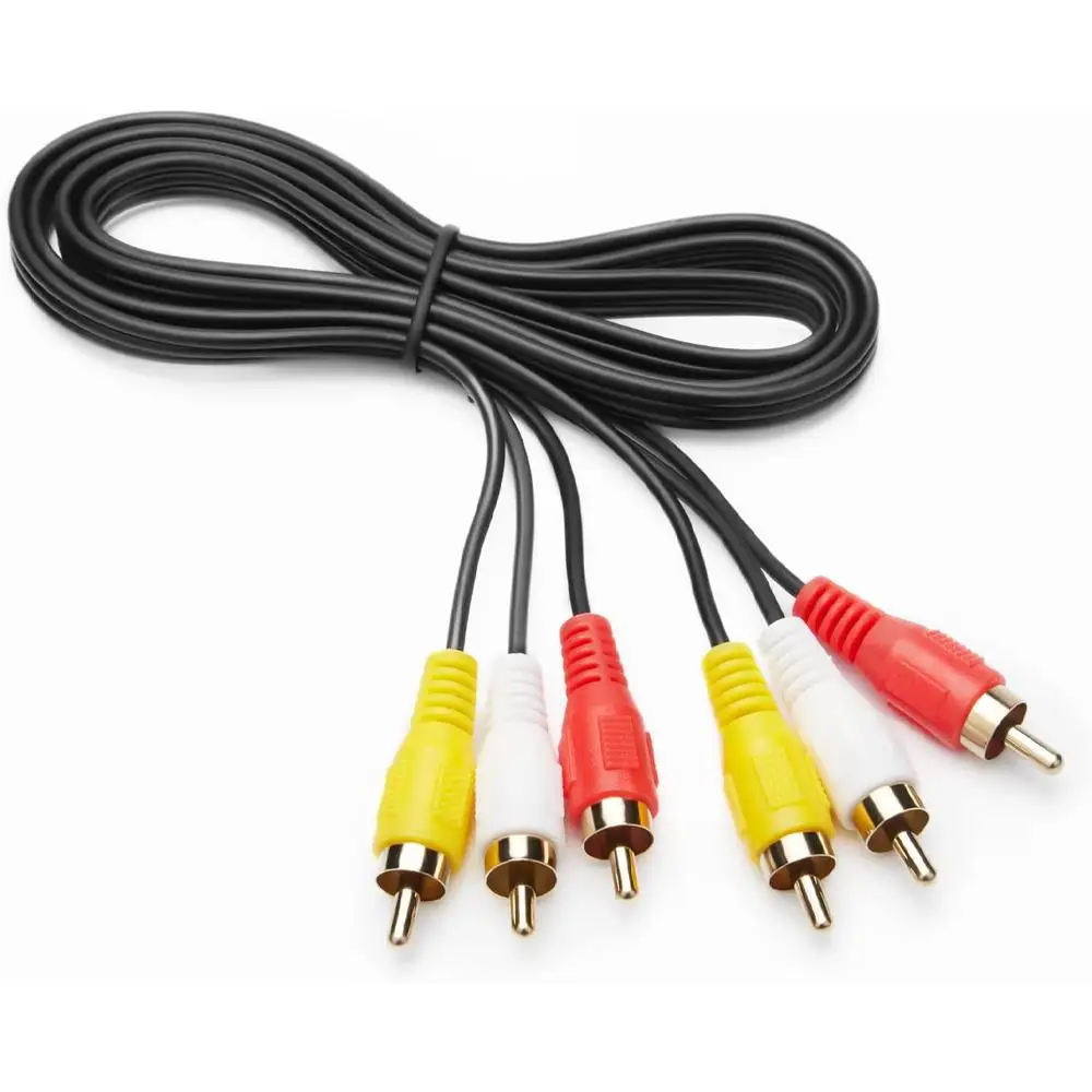 RCA AV Audio Video Cable Adapter 3RCA Male Female and 3.5mm to RCA Converter Cable Series