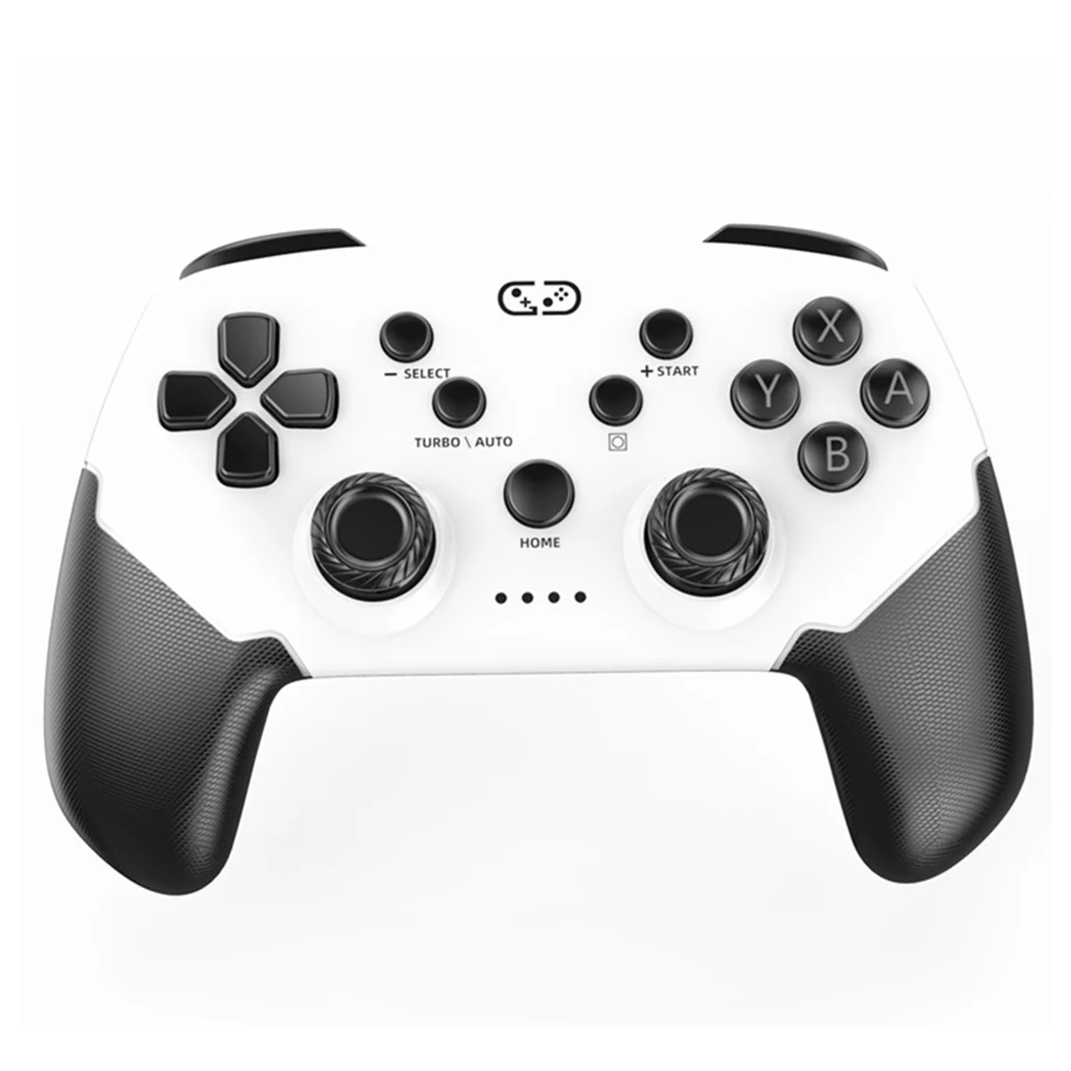 

AM-For Switch Pro with Programmable Back Keys Compatible Lite OLED Steam Convenient Bluetooth ,White+Black