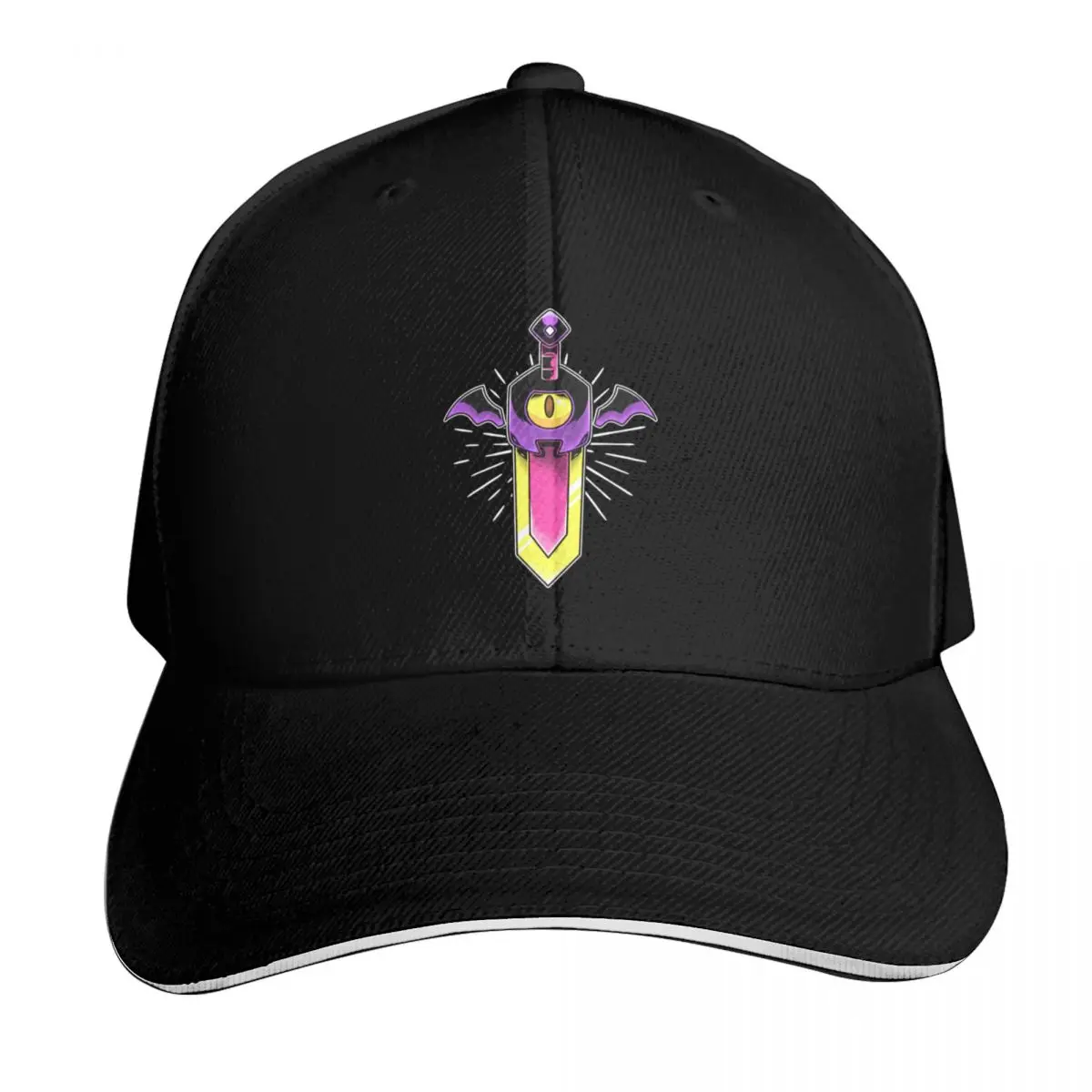 Possessed Sword Baseball Cap Outdoor Golf Running Hiking Summer Beach Travel Streetwear Hip Hop Trendy