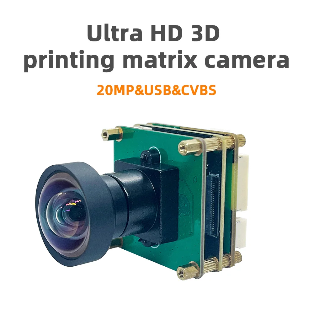 

Ultra HD 3D Printing Matrix Camera,USB+CVBS, 5120x3840,20Mp BSI CMOS Sensor,Gigabit Ethernet Interface