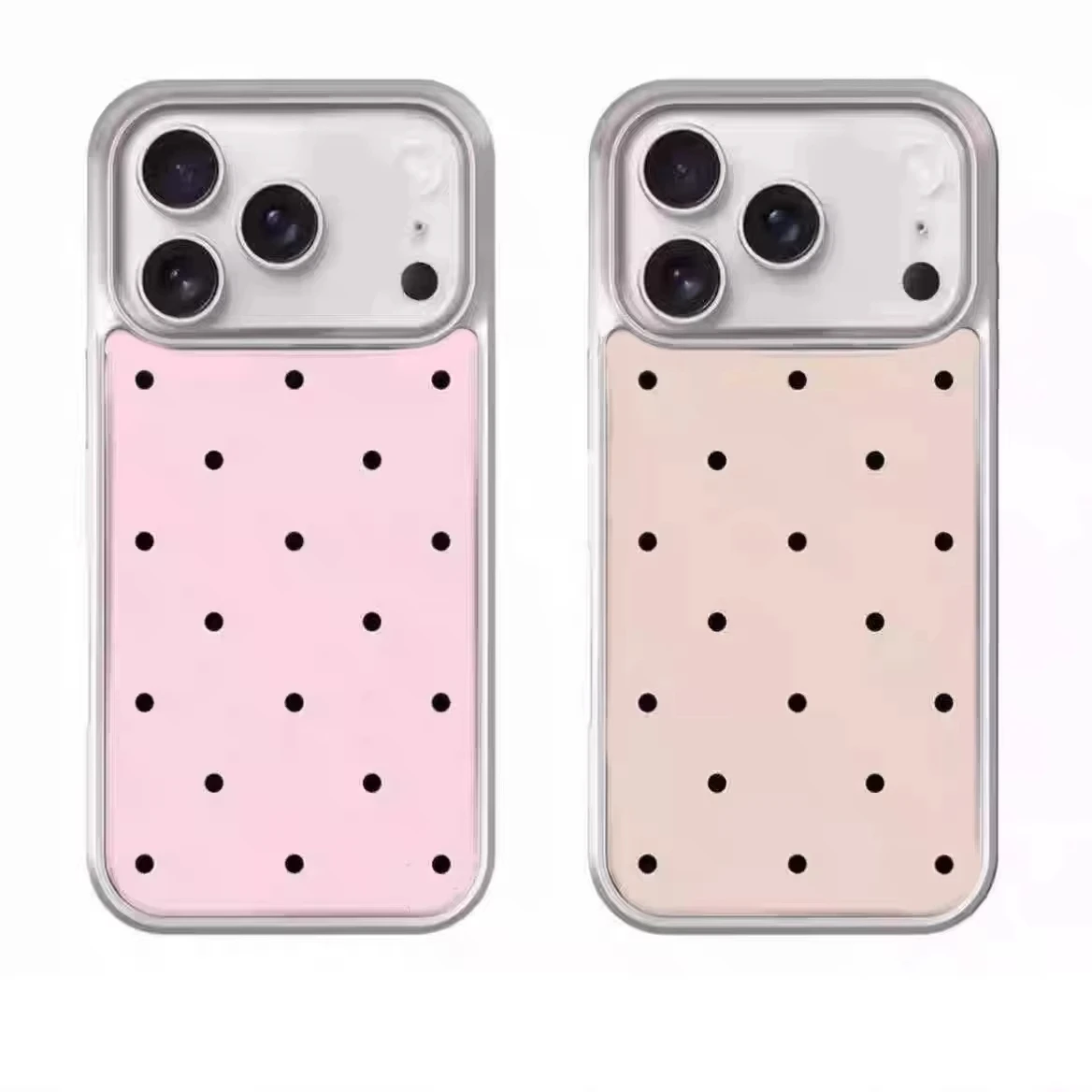 Original Advanced Korean Ins Black Wave Point Handyhülle für iPhone 11/12/13/14/15/16/17 ProMax AIR PLUS Y2K Cover