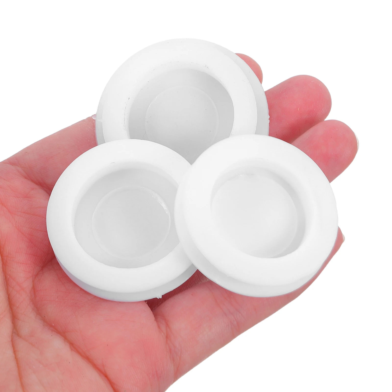 

20Pcs Elegant Round Plastic Piggy Bank Plugs Easy Insert Remove Savings Box Closure Caps Coin Hole Money Bank Money Saver