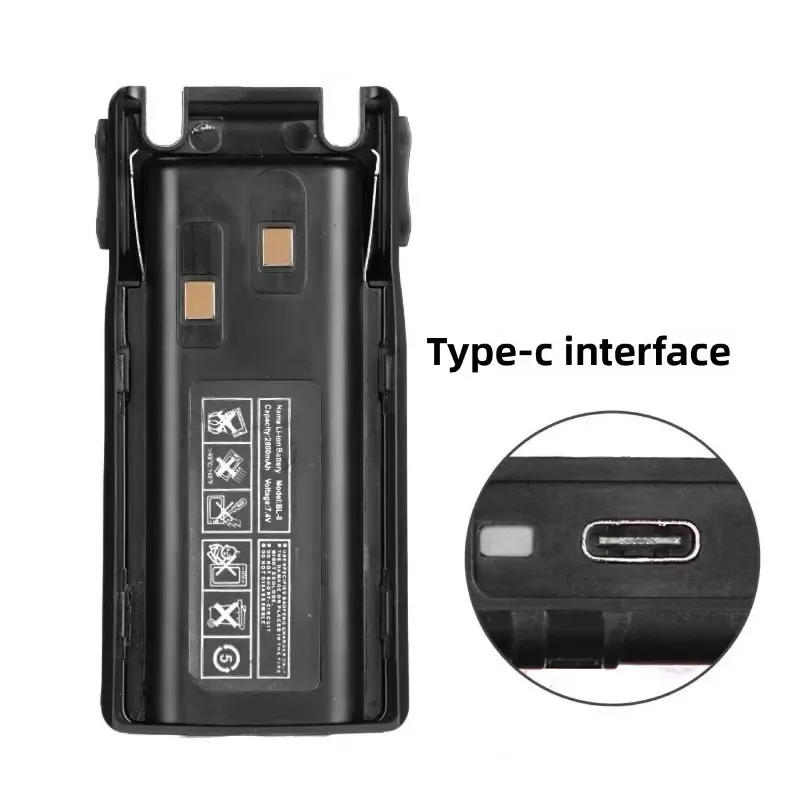 بطاريات لاسلكية تخاطب BL-8 ل BAOFENG UV82 UV-8D UV-89 UV-82HP UV-82HX UV-82 Plus بطاريات الراديو اتجاهين #5
