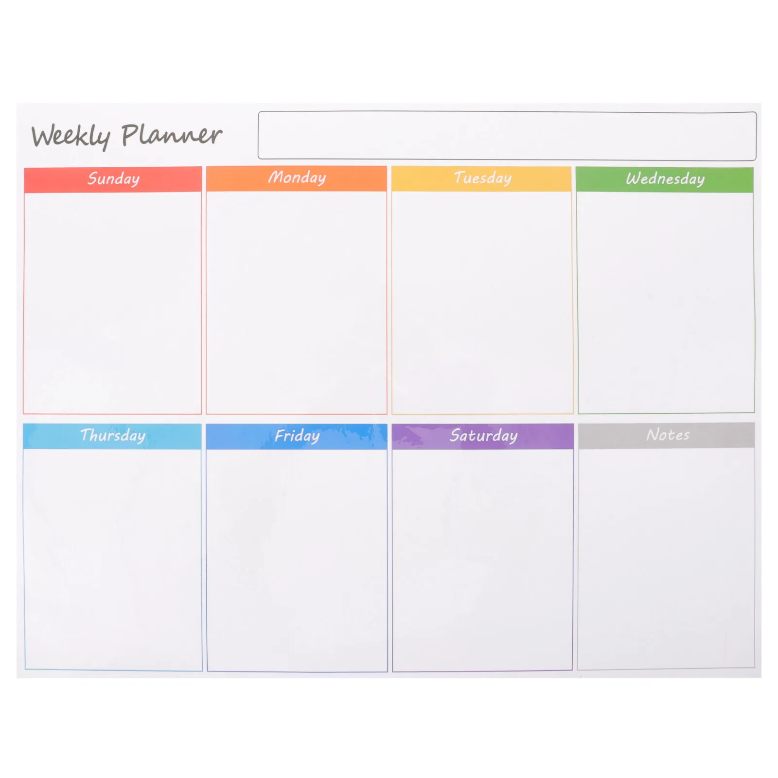 Magnetic Dry Erase Board for Fridge Family Calendar Weekly Planner Schedule Organizer Whiteboard Erasable Surface Office Student