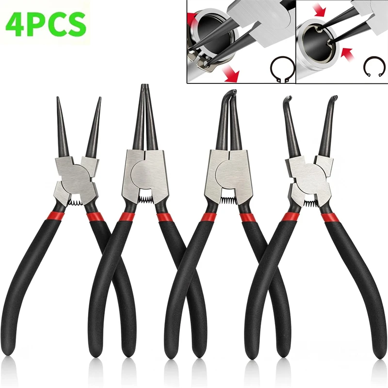 4Pcs 7" Snap Ring P…
