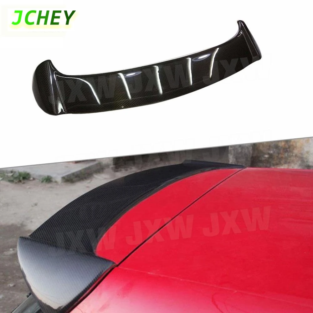 

JCHEY For VW Golf 6 MK6 VI GTI R20 2010-2013 Not For Standard Bumper Rear Roof Spoiler Window Wings Lip Carbon Fiber FRP