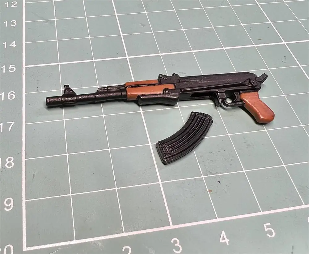 

1/12 3ATOYS Soldier Doll Snake Mini Toys AK47-Toys Weapons Clip PVC Material Equipment Accessories For 6" Action Figure Collect