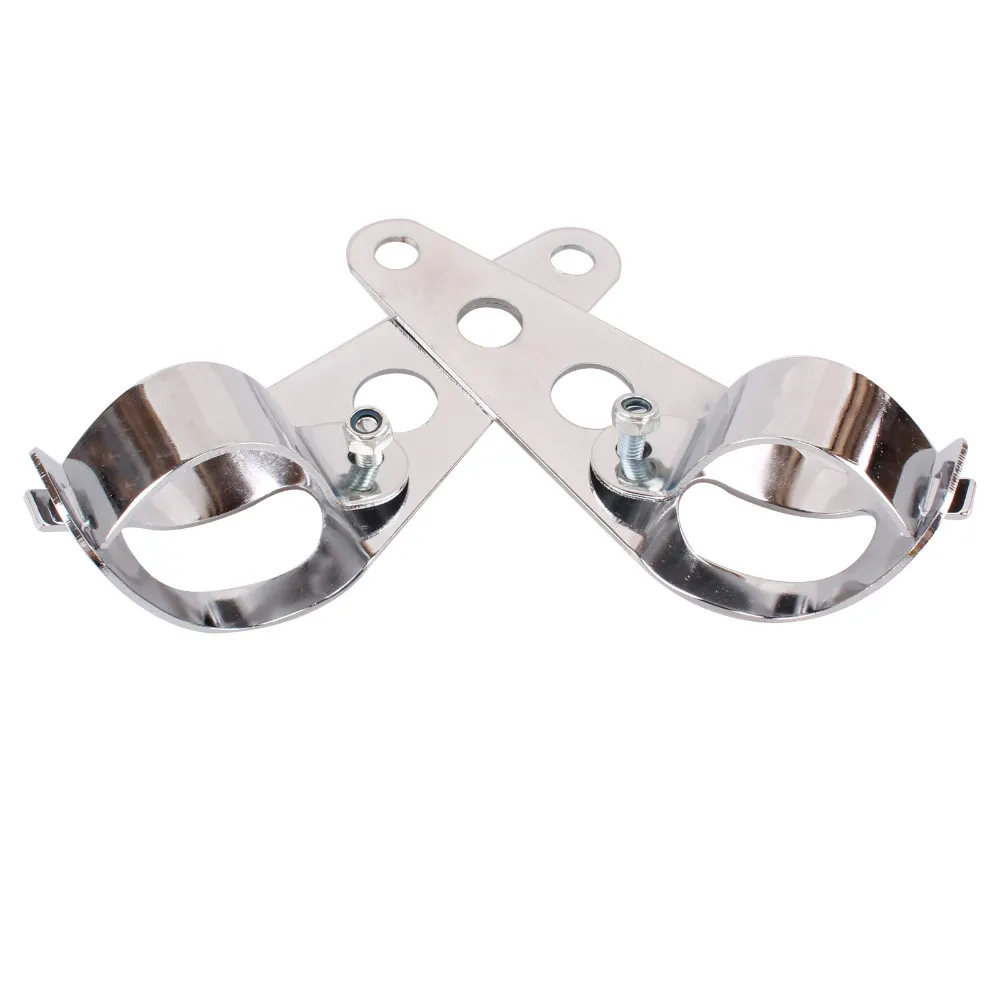 ステンレス製ヘッドライトブラケット,ユニバーサルマウント,カワサキ,スズキ,ヤマハ,モーターサイクルアクセサリー用