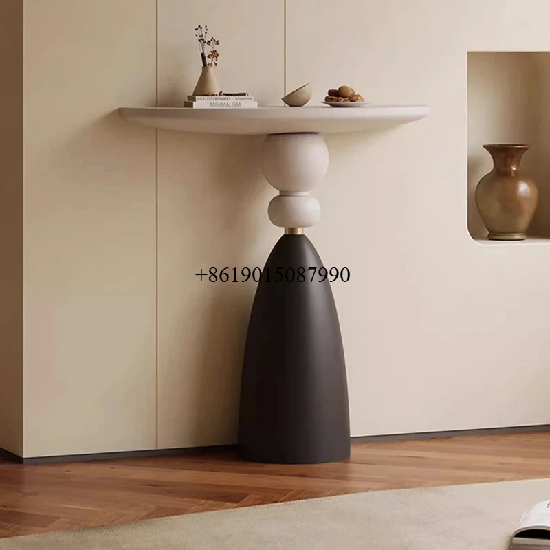 

Modern Nordic Console Table Minimalist Design Organize Living Room Console Table Storage Entrance Hall Tisch Wohnzimer Furniture