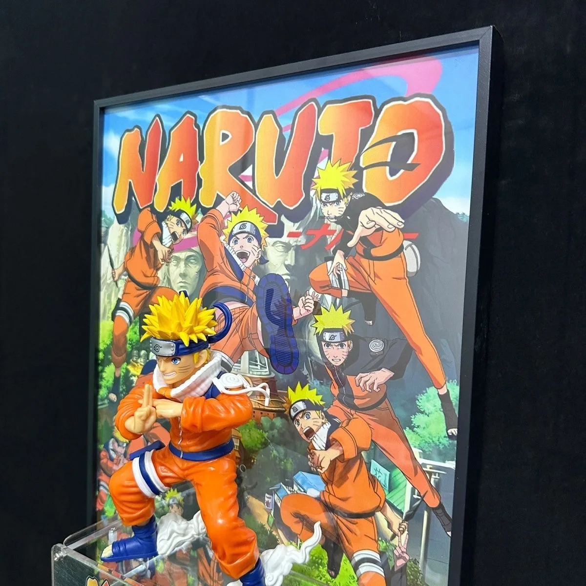 Póster Artístico de figura de Anime Uzumaki Naruto, 40x30CM, pintura de pared de calidad HD, carteles Retro, pinturas decorativas para el hogar