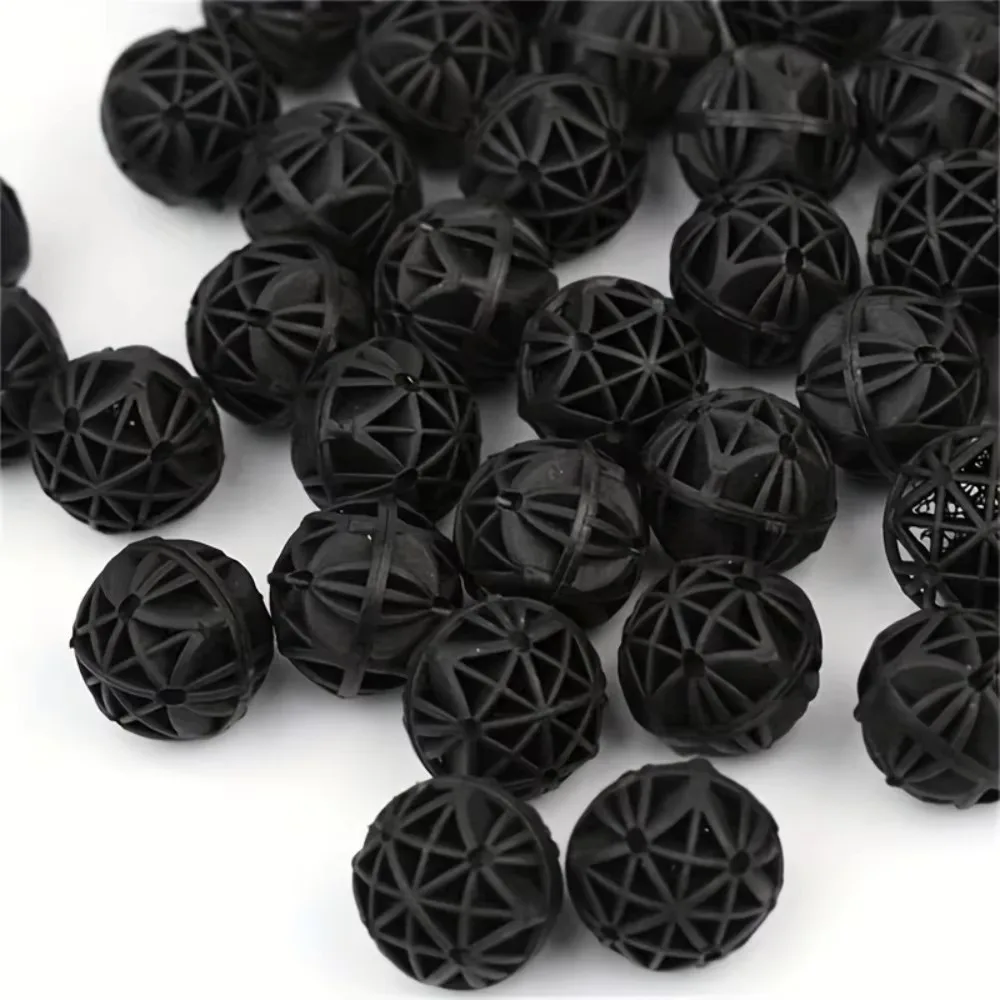 30 Aquarium Bio-Bälle, 16mm Teichfiltermaterial, Bio-Kulturkugeln für Fischbecken – Detail 2