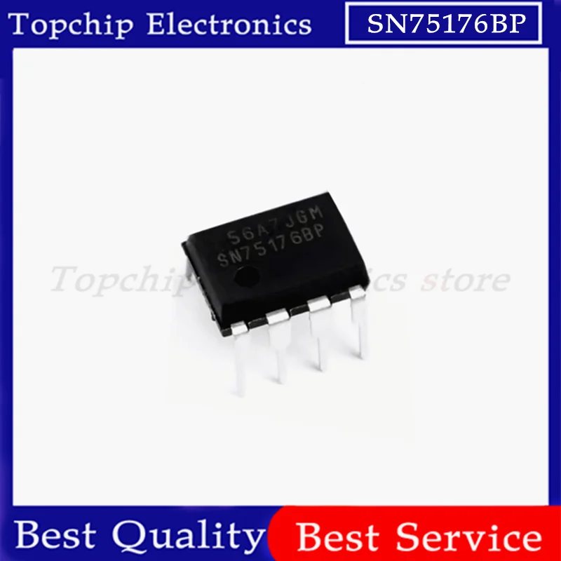 

10 шт. SN75176BP DIP8 SN75176 DIP 75176 шинный трансивер