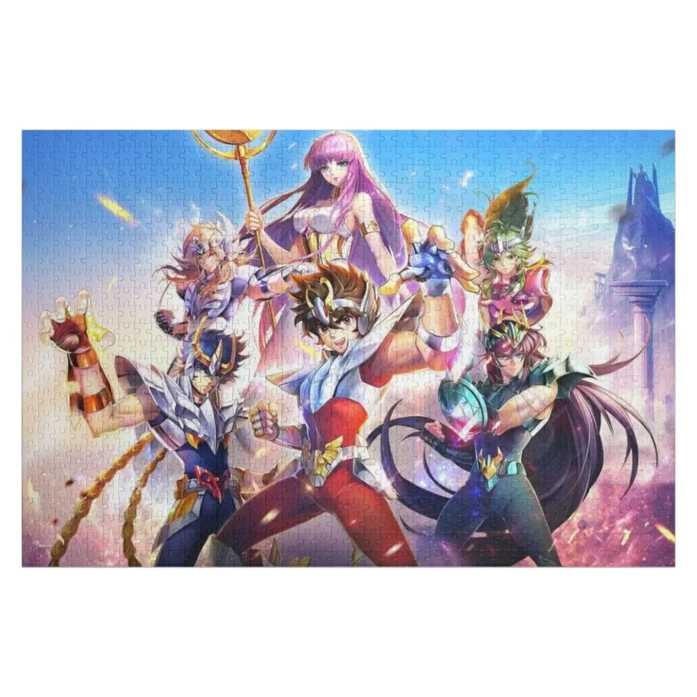 Saint Seiya Knights of the Zodiac Jigsaw Puzzle Christmas Toys Customized Toys For Kids Puzzle