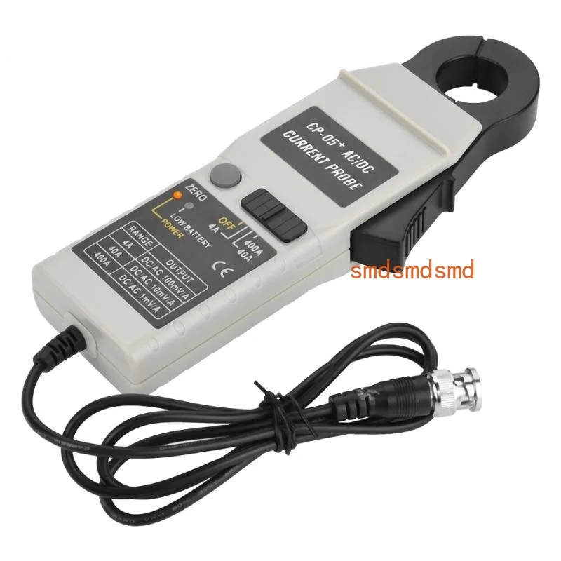 CP-05 Oscilloscope AC/DC Clamp Current Probe Tester 200KHz 400A Clamp Current Tester Oscilloscope Parts